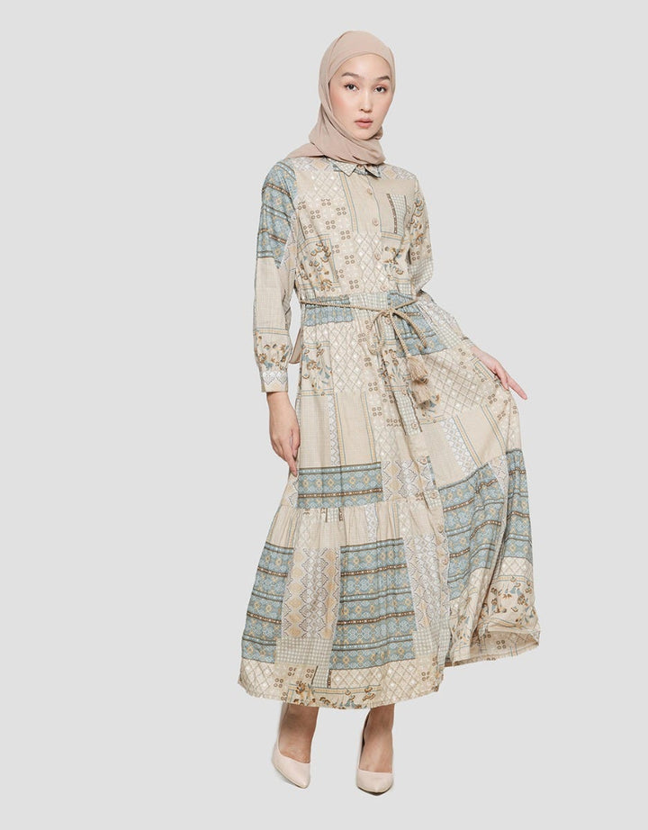 Expand Sarimbit Ghania Mom Dress Wanita