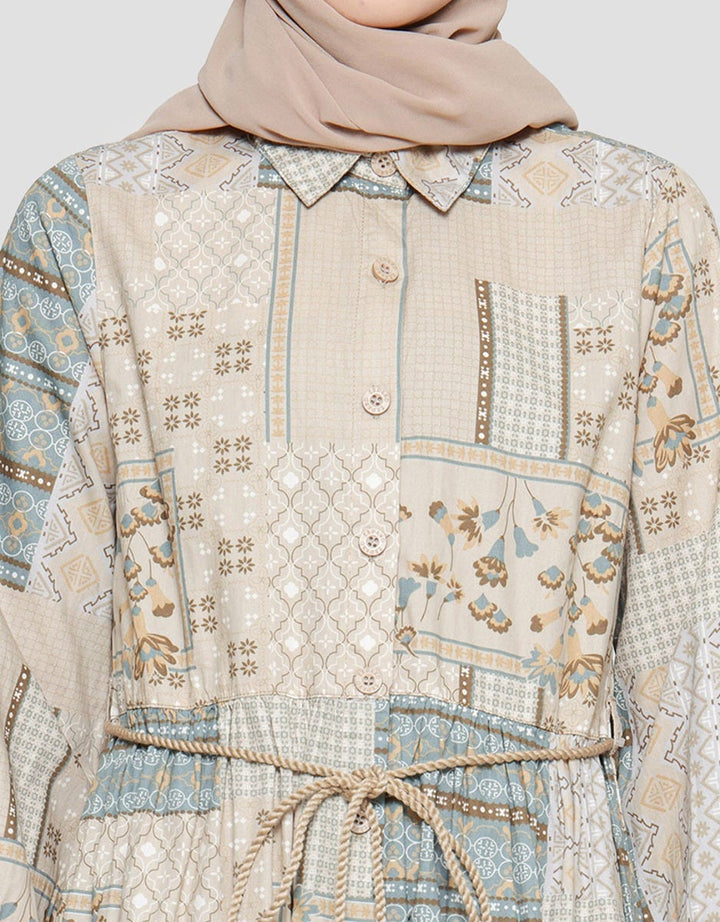 Expand Sarimbit Ghania Mom Dress Wanita