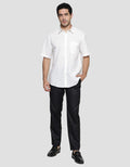 Cole Slub Print Men's Short Sleeve Shirt