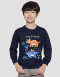 Little M Dino Friends Sweater Anak Laki-Laki