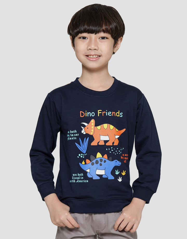 Little M Dino Friends Sweater Anak Laki-Laki