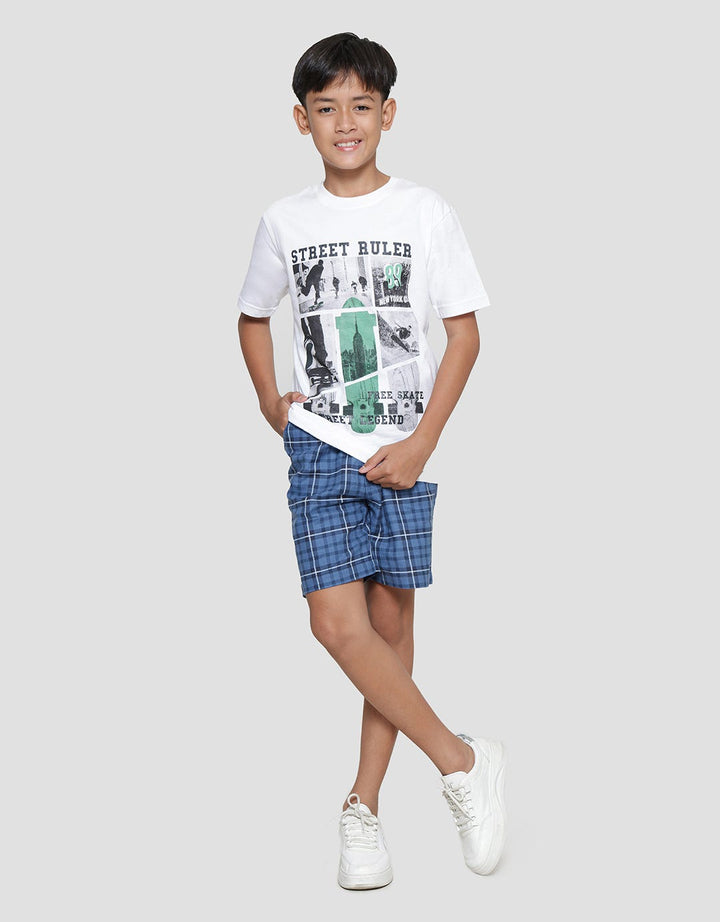 Nevada Street Ruler Kaos Anak Laki-laki