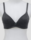 Nevada Non Wired Solid With Lined Lace Non Push Up Regular Bra Wanita
