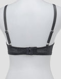 Nevada Non Wired Solid With Lined Lace Non Push Up Regular Bra Wanita