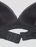 Nevada Non Wired Solid With Lined Lace Non Push Up Regular Bra Wanita