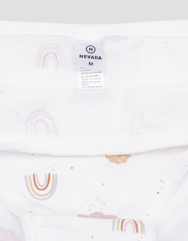 Nevada Boho Print Celana Dalam Midi Wanita