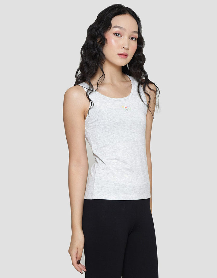 Nevada Singlet Three Flower Innerwear Wanita