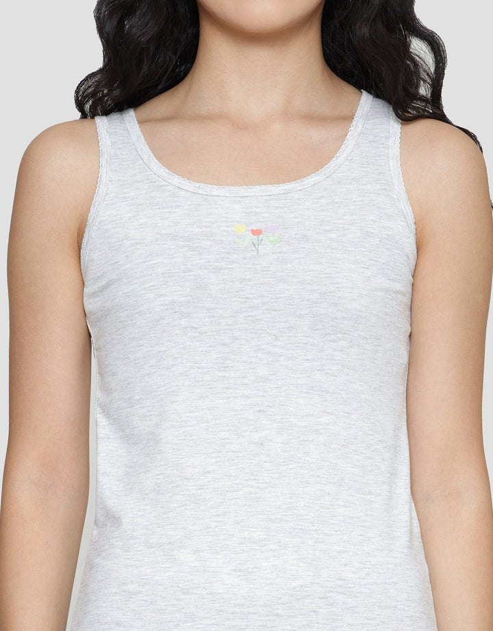 Nevada Singlet Three Flower Innerwear Wanita