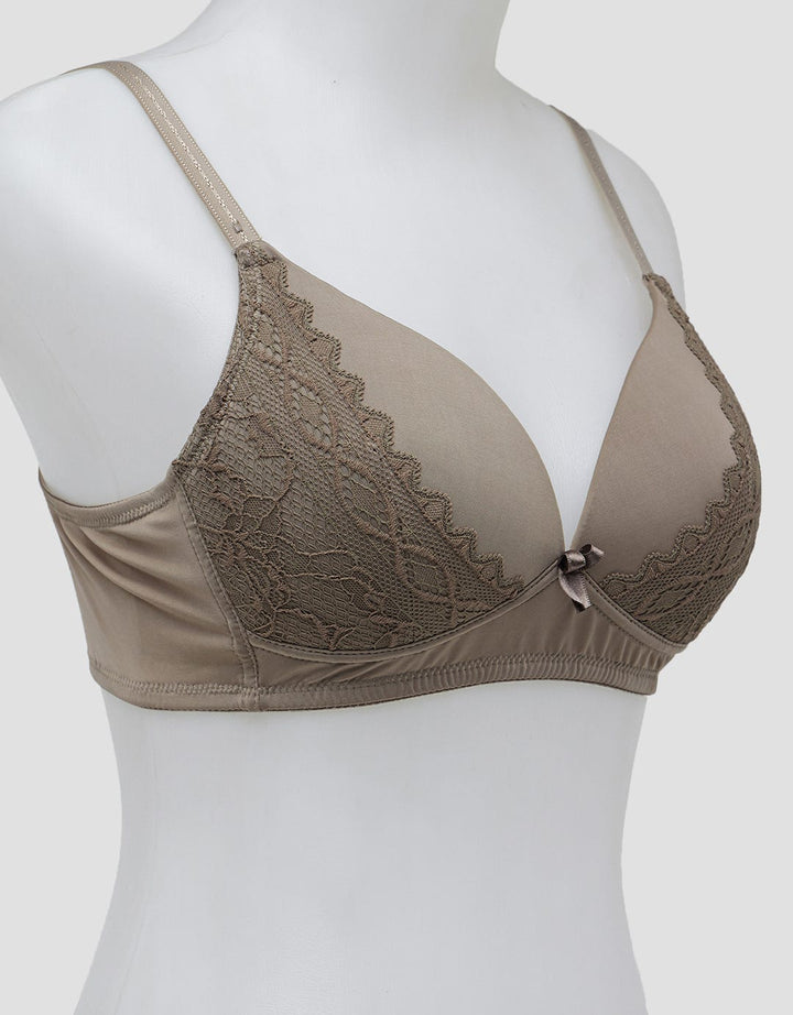 St. Yves Non Push Up Regular Bra Non Wire Lace Wanita