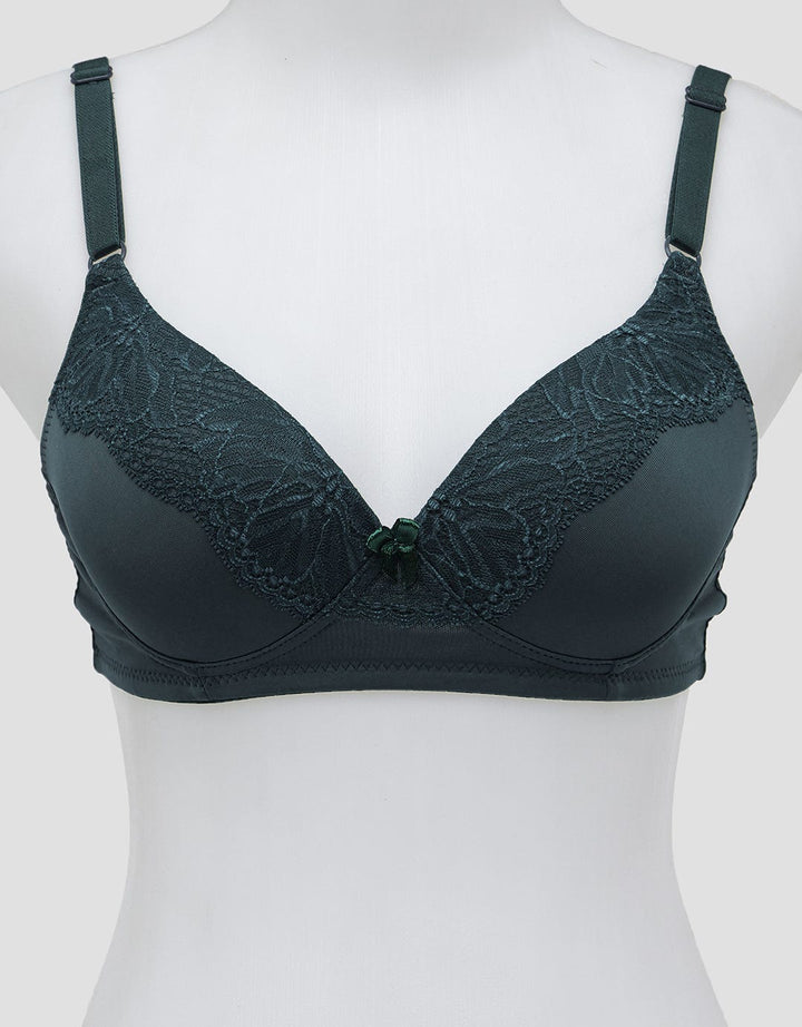 St. Yves Non Push Up Regular Bra Non Wire Lace 755 Wanita