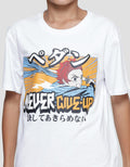 Aero Anime Never Give Up Kaos Anak Laki-laki