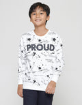 Aero Sweater Anak Laki-laki Print Proud