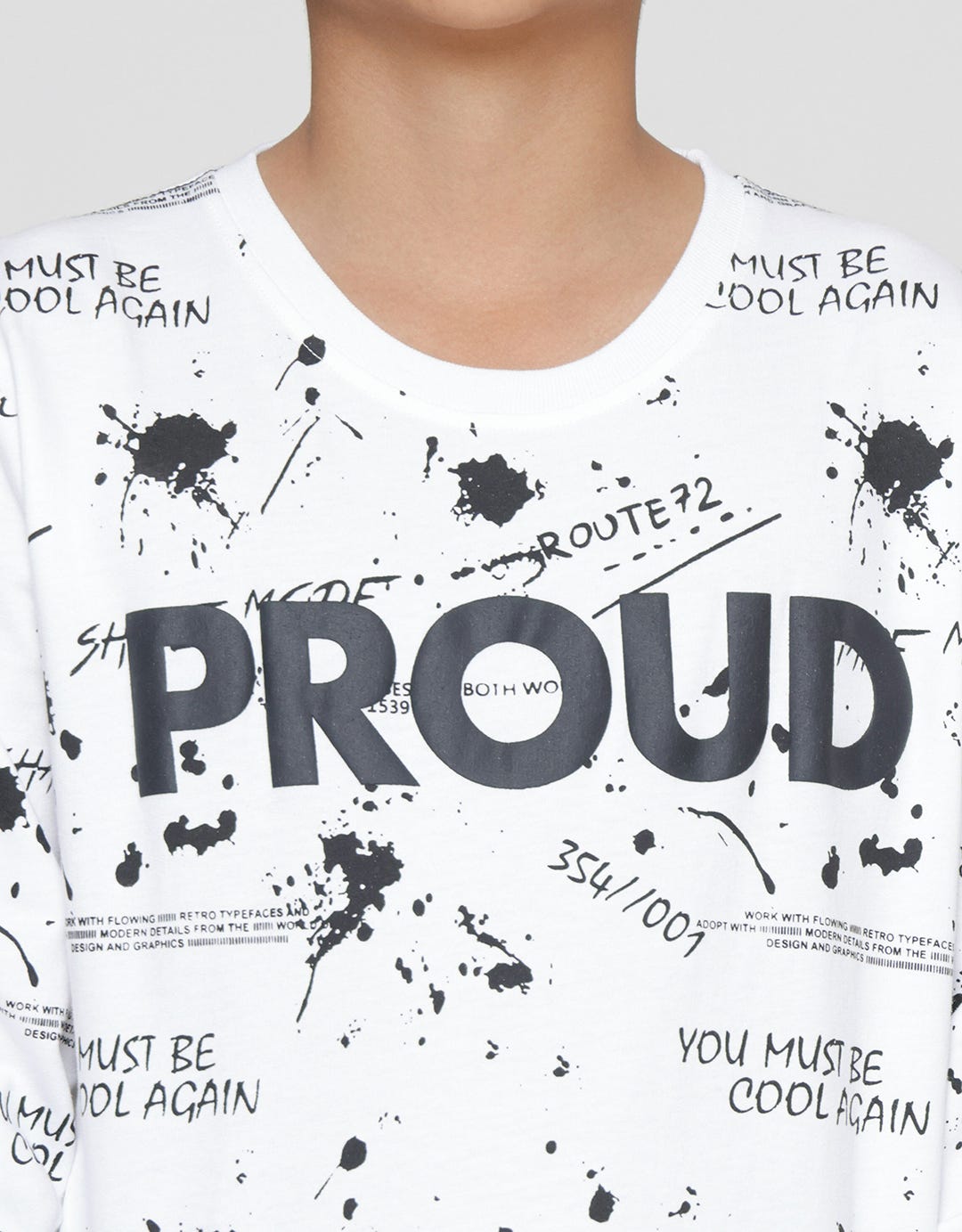 Aero Sweater Anak Laki-laki Print Proud