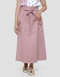 Nevada Tali Pinggang With 2 Front Pocket Rok Maxi Anak Perempuan