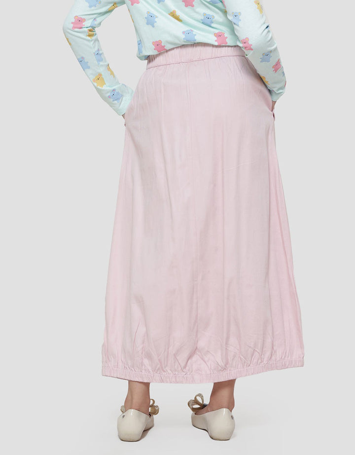Nevada Wide With Basic Pocket Girls Maxi Skirt