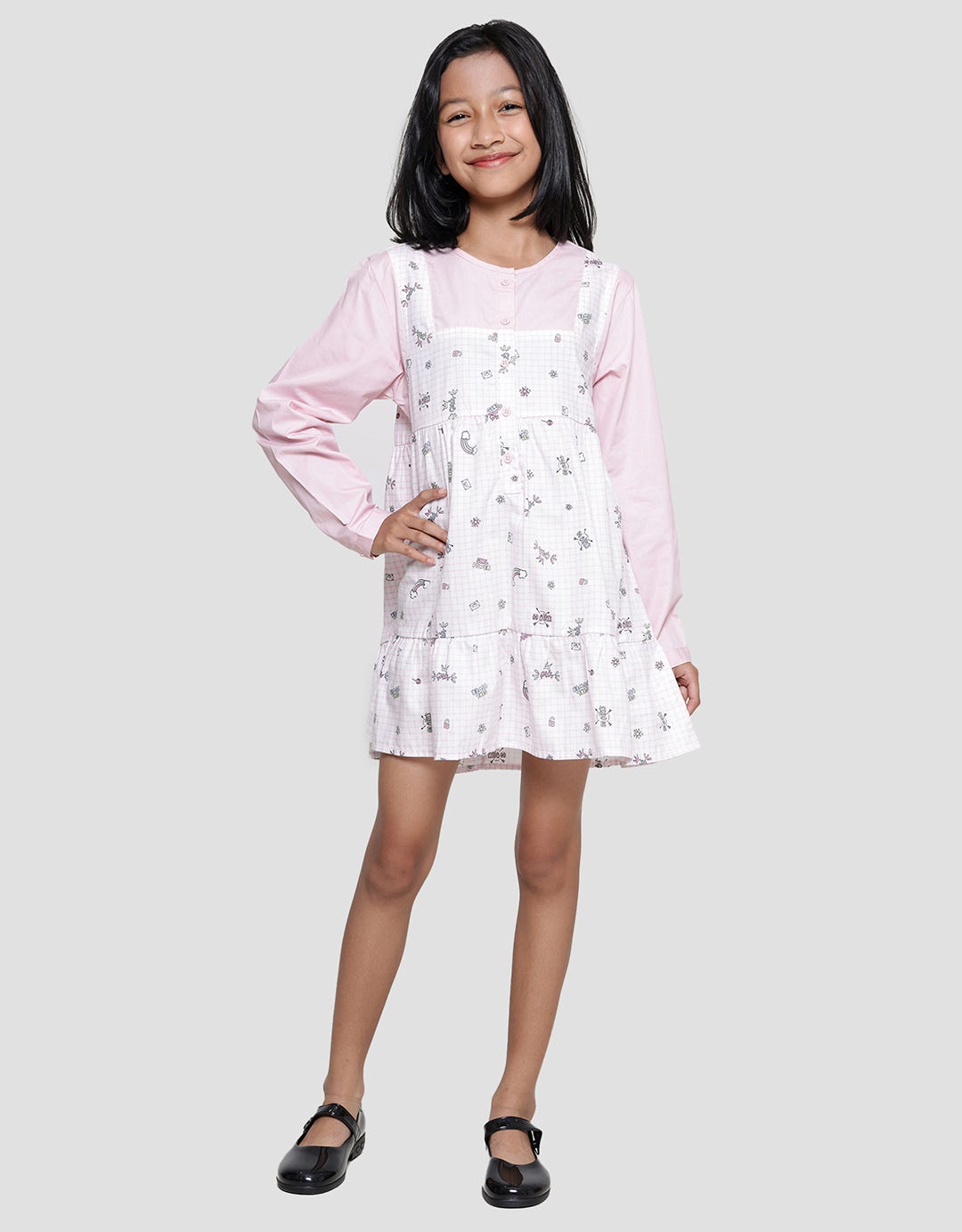 LS SHIRT TUNIC ROUND