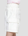 Nevada Woven Cargo With Stopper Girls Shorts