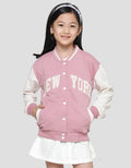 Nevada Varsity Chenille NY Jaket Anak Perempuan