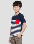 Little M Cut N Sewn Kaos Lengan Pendek Anak Laki-Laki