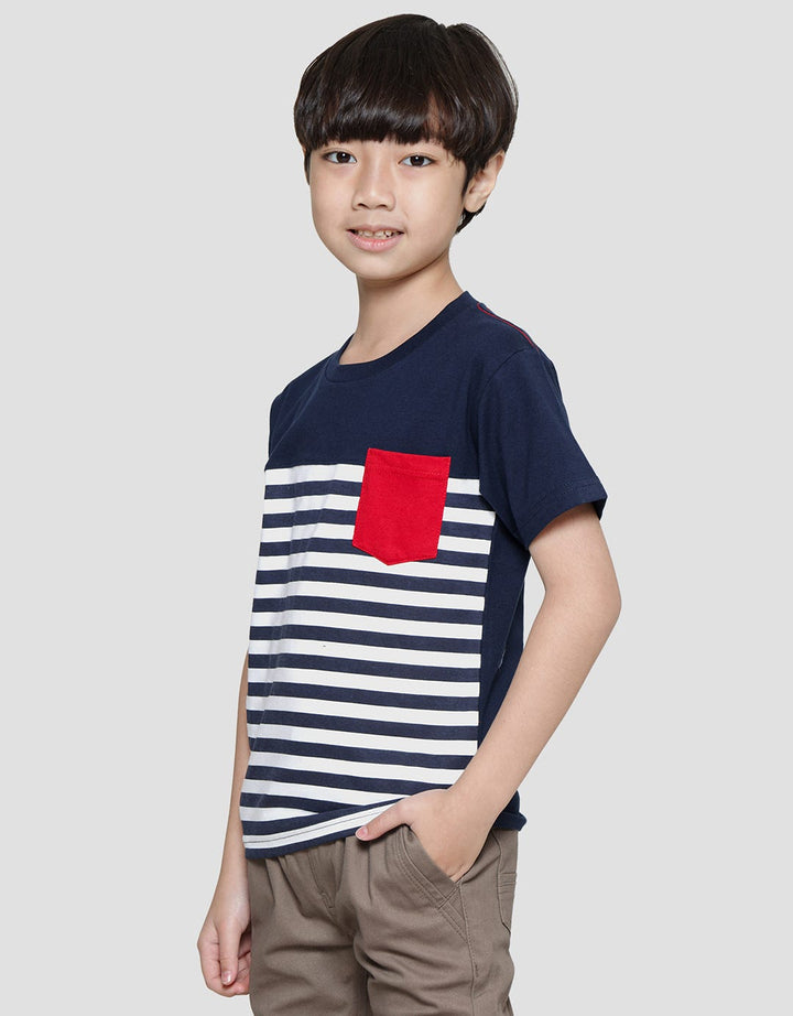 Little M Cut N Sewn Kaos Lengan Pendek Anak Laki-Laki