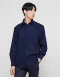 Cole Kemeja Lengan Panjang Regular Soft Twill Pria