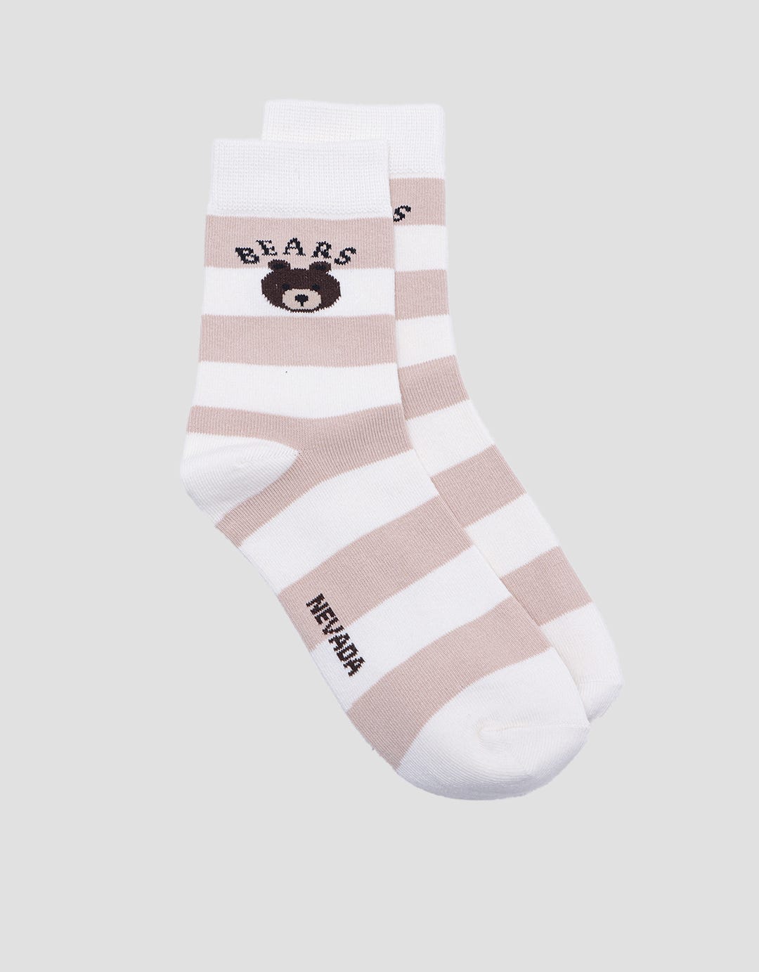 Nevada Quarter Stripe Bear Kids Socks