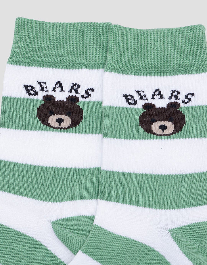 Nevada Quarter Stripe Bear Kids Socks
