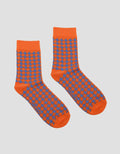 Nevada Quarter Houndstooth Kaus Kaki Wanita