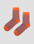 Nevada Quarter Houndstooth Kaus Kaki Wanita