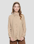Cardinal Femme Kemeja Plain Wanita