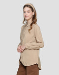 Cardinal Femme Kemeja Plain Wanita