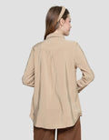 Cardinal Femme Kemeja Plain Wanita