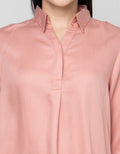Cardinal Femme Button Up Blouse Wanita