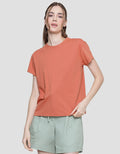 Connexion Women's Basic Curved Short Sleeve T-Shirt