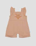Pipiniko Embroidered Chest Romper for Girls