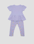 Pipiniko Heart Pakaian Set W Legging Anak Perempuan