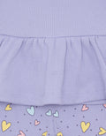 Pipiniko Heart Pakaian Set W Legging Anak Perempuan