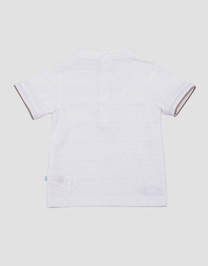 Pipiniko Stripe Plain Boys T-Shirt