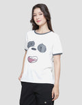 Nevada Reg Ringer We Bear Bears Panda Kaos Lengan Pendek Wanita