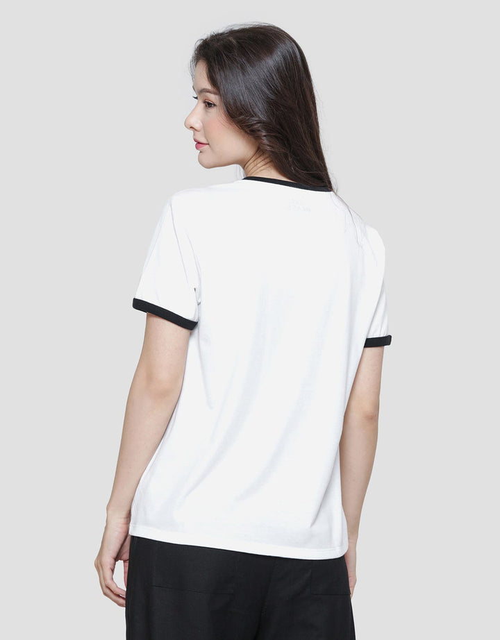 Nevada Ringer We Bear Bears - Ice Bear Kaos Lengan Pendek Wanita