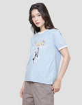 Nevada Bugs Bunny Ringer Kaos Wanita