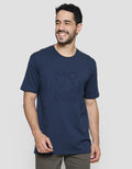 Cole Embossed Moving Men's Short Sleeve T-Shirt