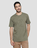 Cole Embossed Moving Men's Short Sleeve T-Shirt