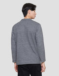 Cole Texture Melange Flatknit Look Sweater Pria