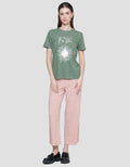 Details Print Be Brave Be You Kaos Lengan Pendek Regular Wanita