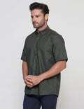 Stanley Adams Two Tone Kemeja Twill Pria