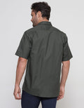 Stanley Adams Two Tone Kemeja Twill Pria