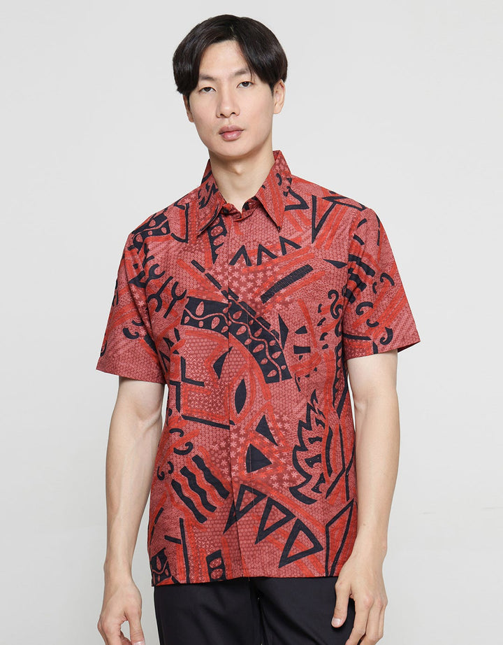 Arjuna Weda Hem Batik Modern 8 Pria