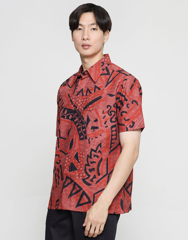 Arjuna Weda Hem Batik Modern 8 Pria