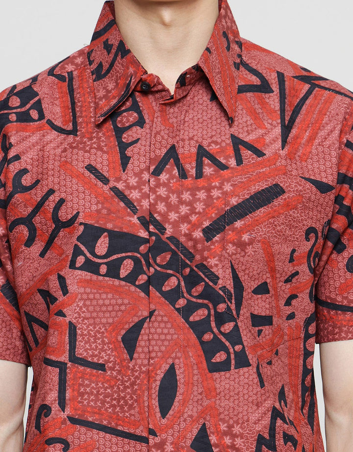 Arjuna Weda Hem Batik Modern 8 Pria